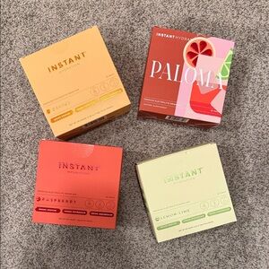 Instant Hydration Electrolyte Packets (4 flavors)
